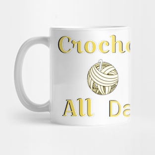 Crochet All Day Mug